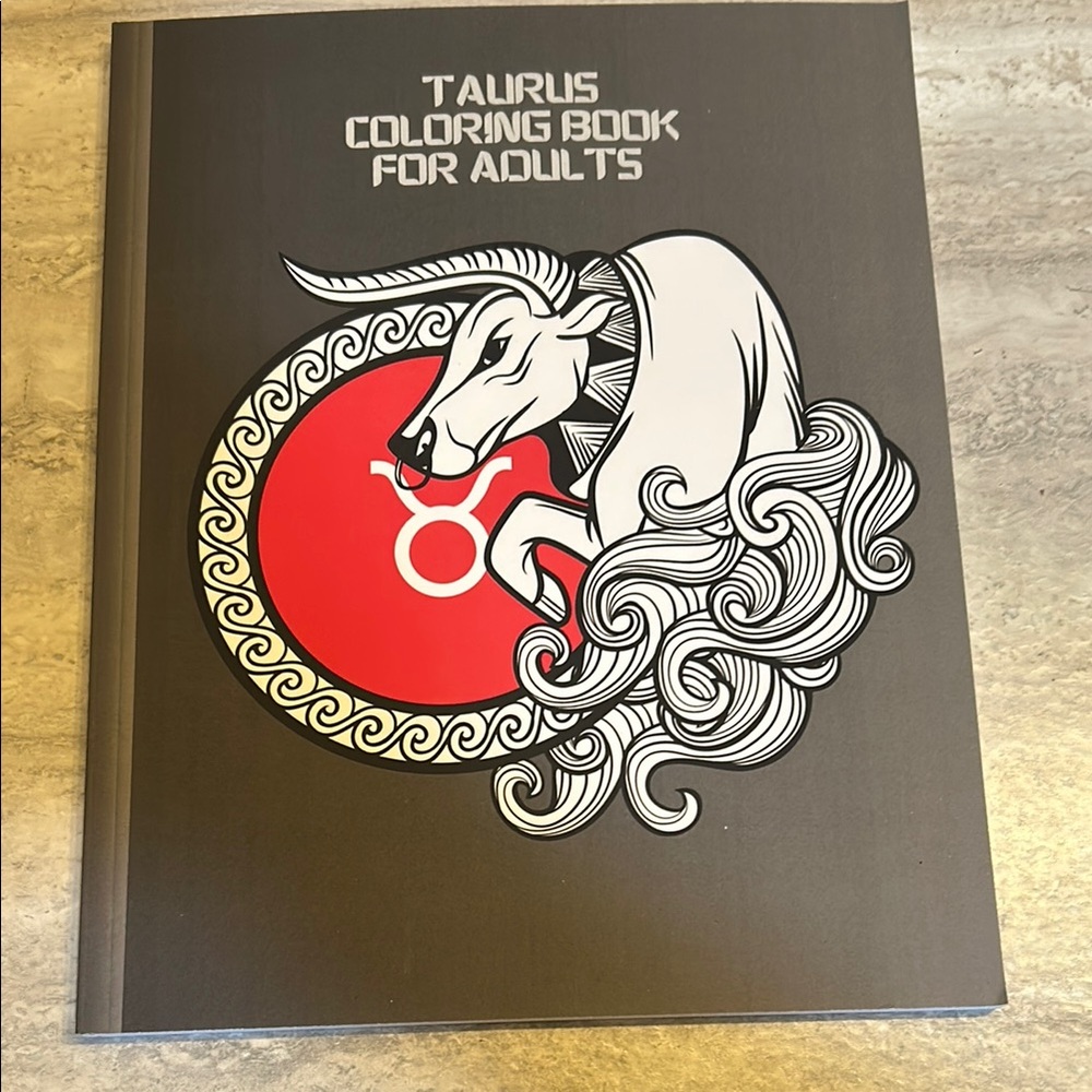 Taurus Coloring Book For Adults